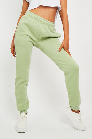 Sage Slim Fit Joggers - Chaise