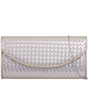 Woven Clutch Bag - Arianna