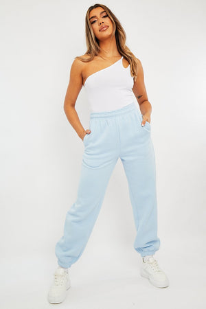Blue Oversized Joggers - Erica